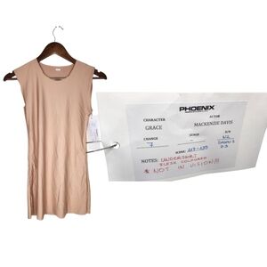 Terminator Dark Fate Grace Mackenzie Davis Wardrobe Flesh Colored Undershirt Top